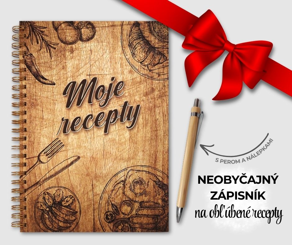 Obchod pre deti slimacik zápisník najlepších receptov s nálepkami