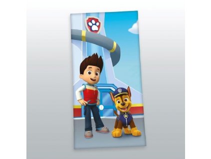 Detská osuška Paw Patrol Základňa, 70x140 cm