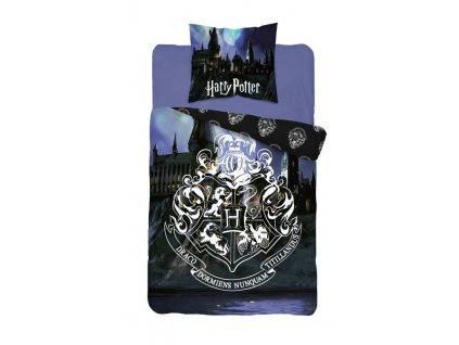 Bavlnené obliečky Harry Potter Hrad, 140x200 cm