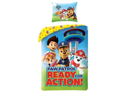 Detské obliečky Paw Patrol Ready, 140/200, 70/90 cm