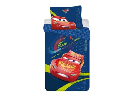 Detské obliečky Cars 3 McQueen, 140/200, 70/90 cm