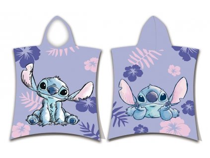 Detské pončo Lilo and Stitch Bavlna - Froté, 50/115 cm