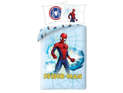 Detské obliečky Spiderman Blue, 140/200, 70/90 cm