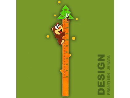 meter na stenu medvedik 7527