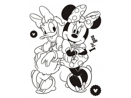 nalepky minnie a daisy kaDK859