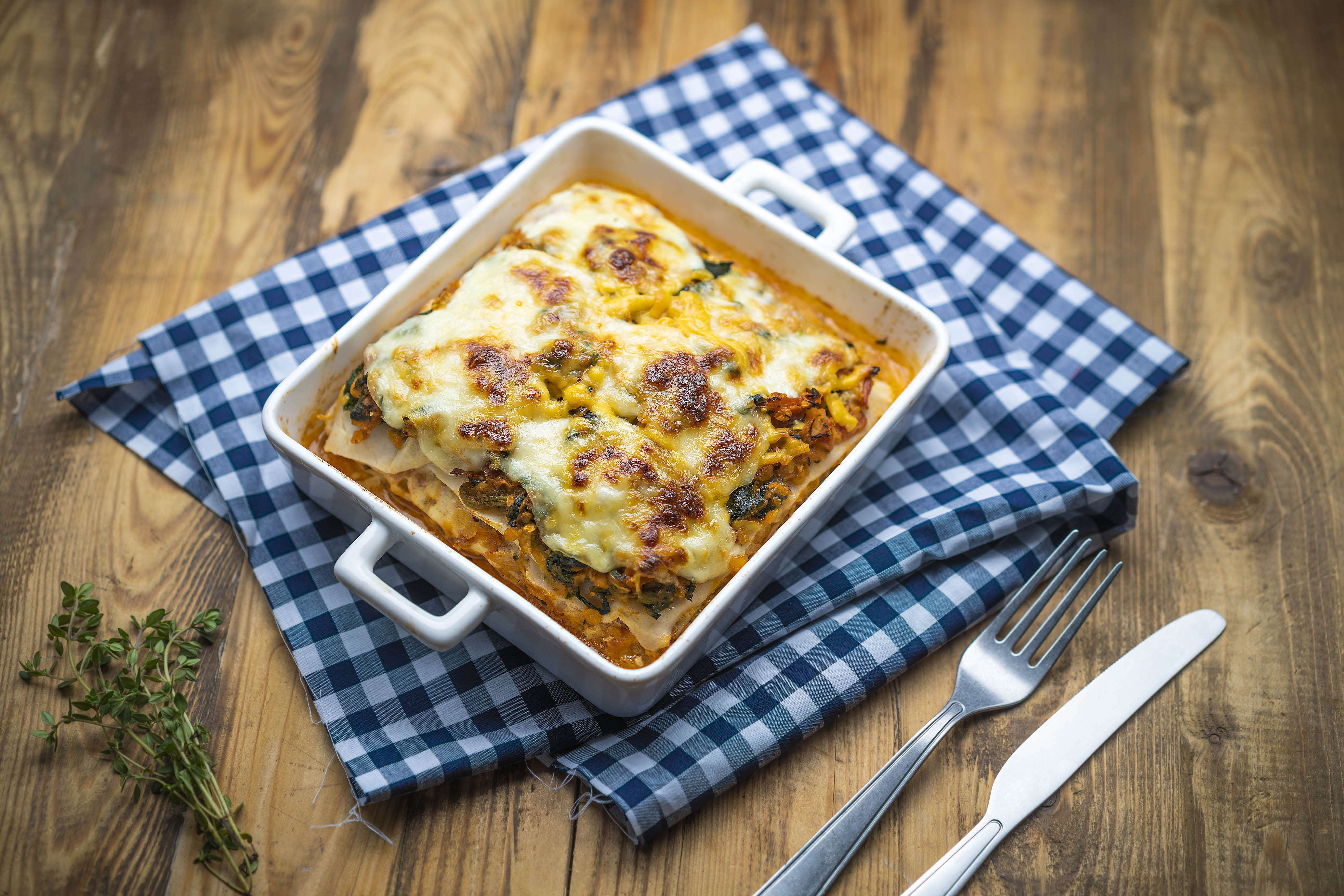 Vegetariánské lasagne Slim Pasta