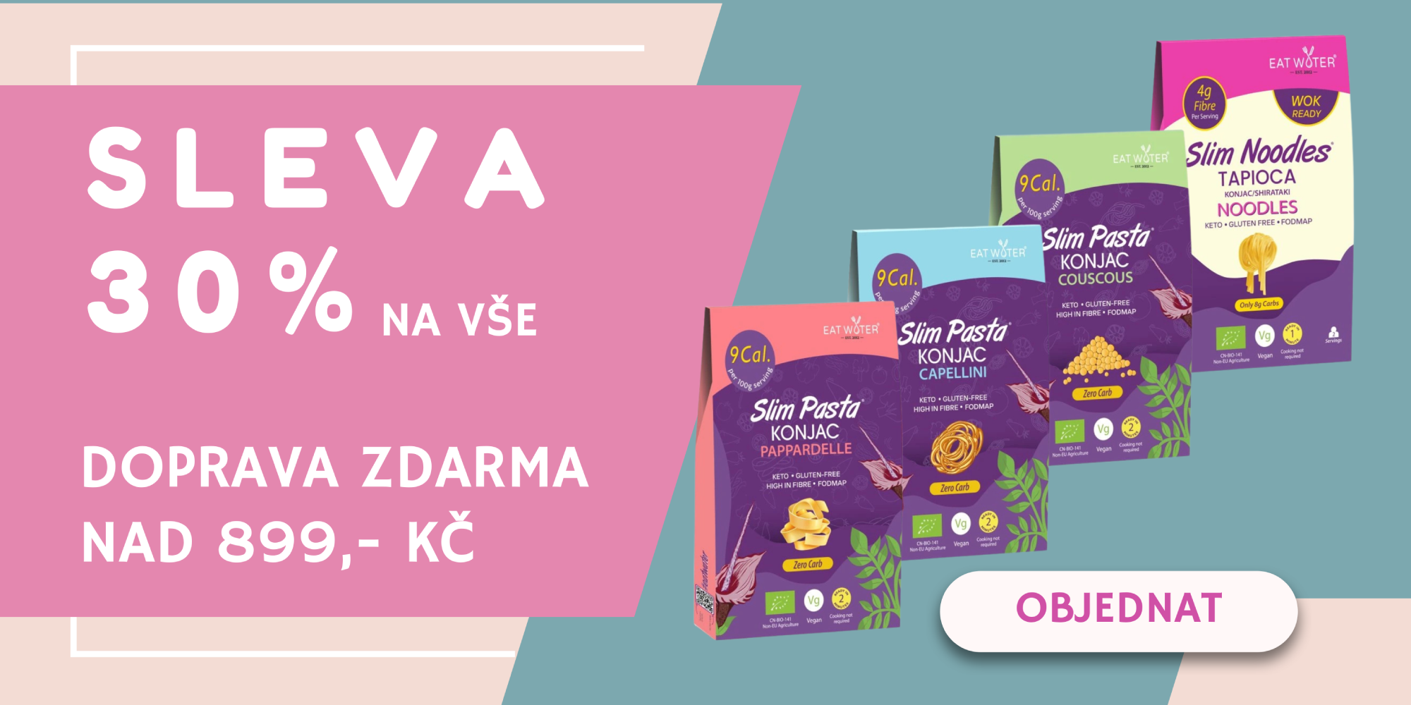 30% sleva + doprava zdarma nad 899,-