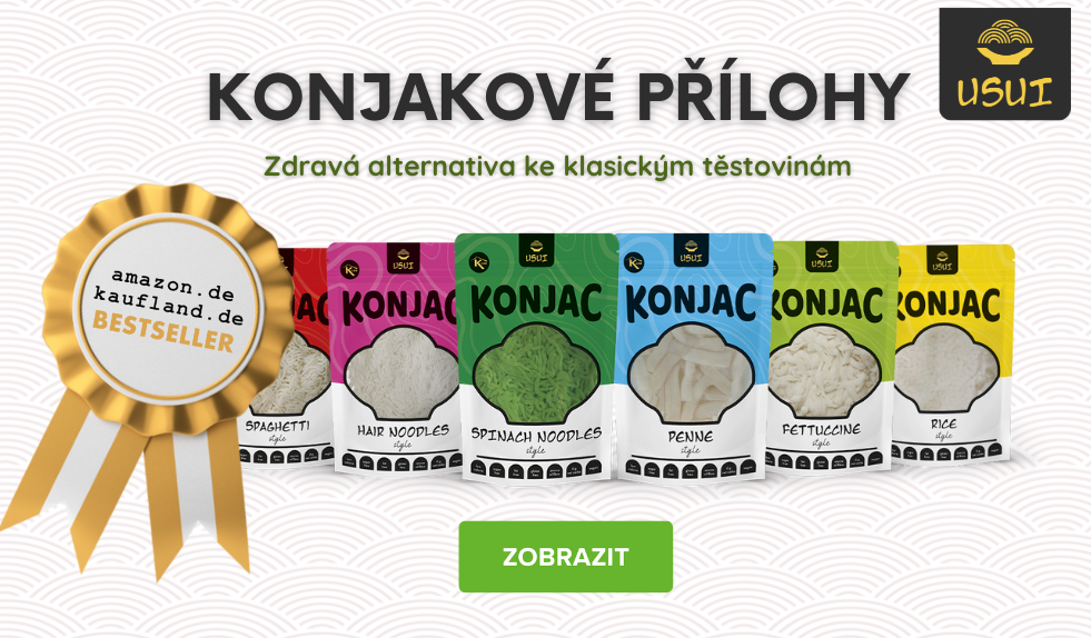 Konjakové těstoviny USUI-Bestseller