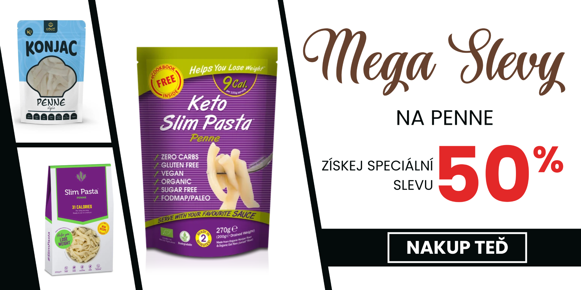 Penne 50%