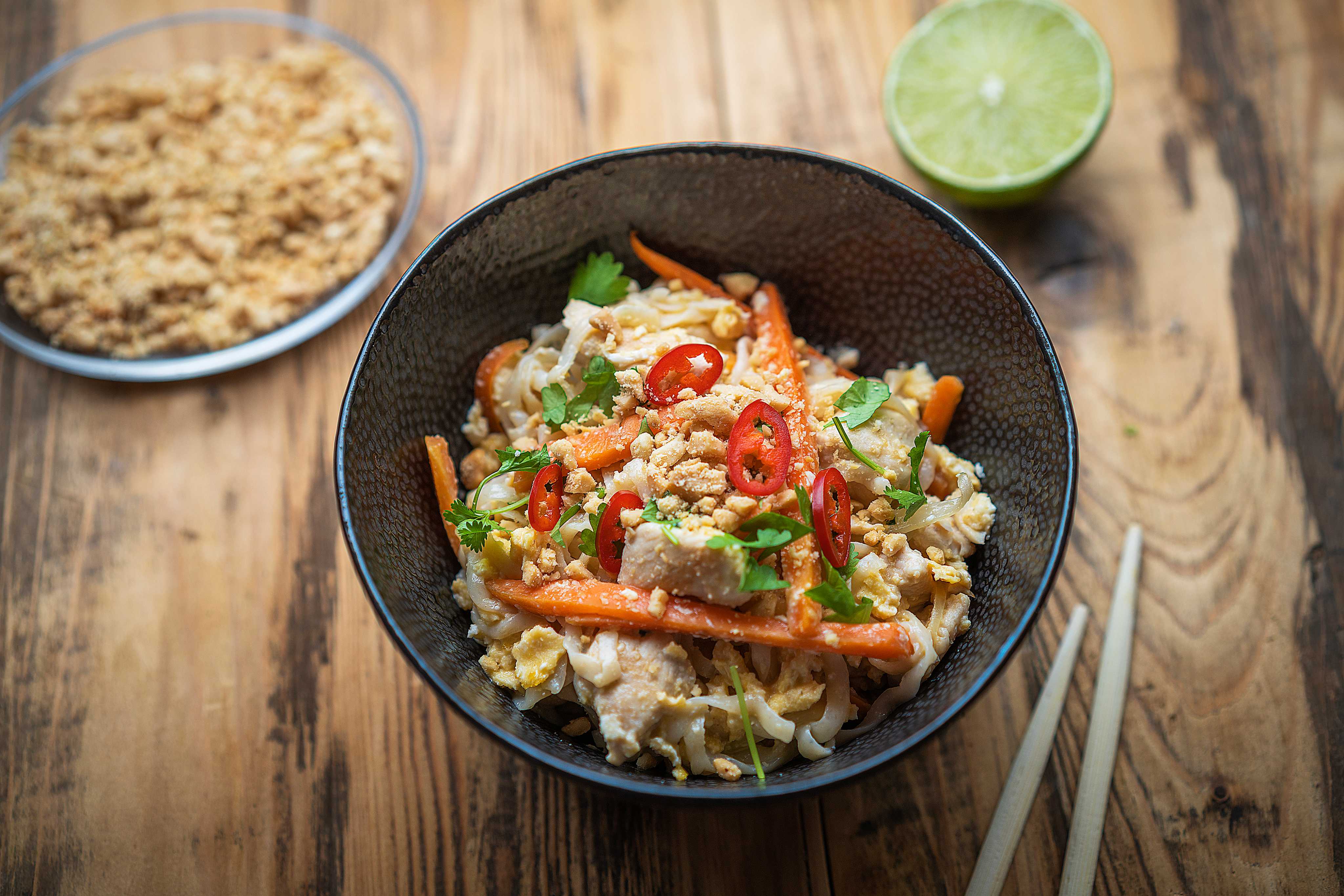 Pad Thai s thajskými rezancami Slim Pasta