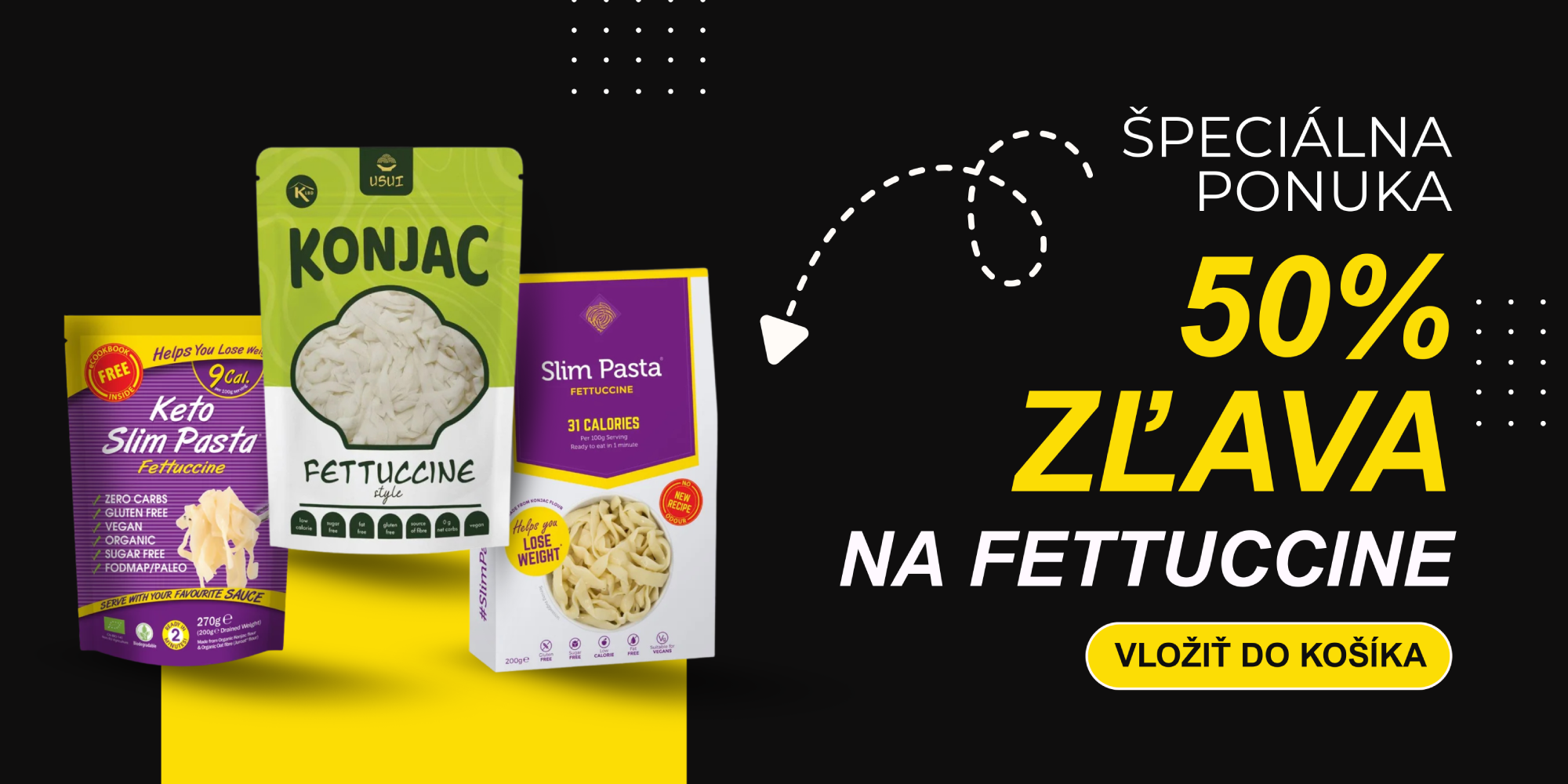 Fettuccine 50%