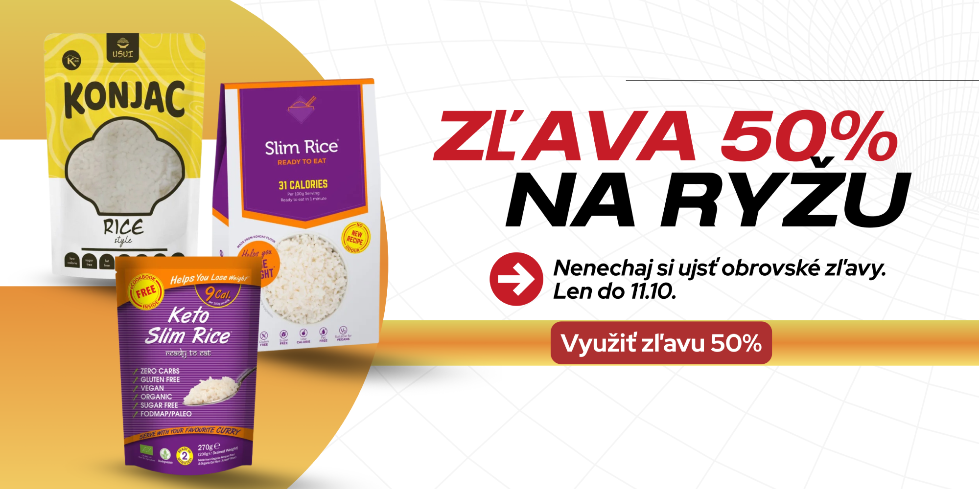 Ryža 50%