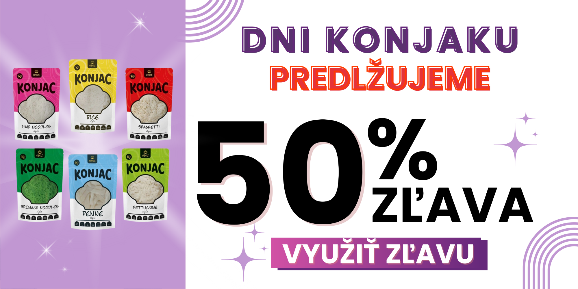 Dni konjaku predlžujeme