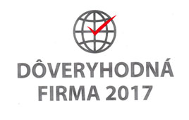 Dôveryhodná firma 2017 - slniečkovo