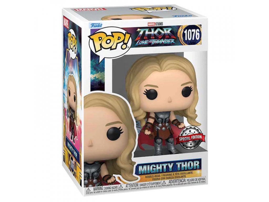 POP figúrka Marvel Thor Love and Thunder Mighty Thor Exclusive