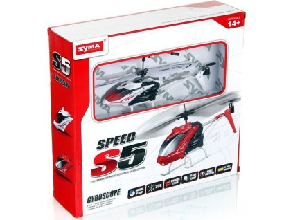 SYMA S5 RC vrtuľník 3CH biely