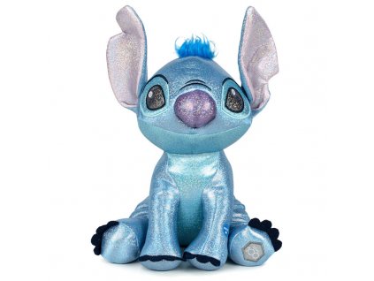 Disney 100. výročie Stitch Glitter plyšová hračka 28cm