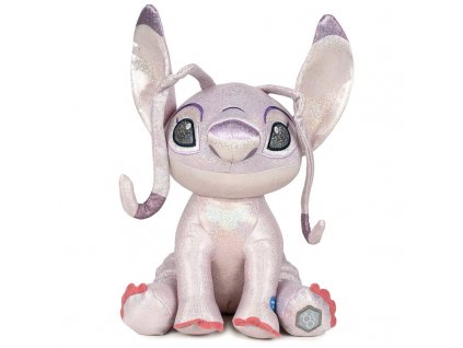 Disney 100. výročie Stitch Angel Glitter plyšová hračka 28cm