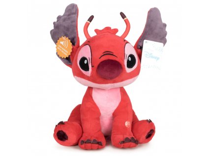 Disney Stitch Leroy mäkká plyšová hračka so zvukom 30cm