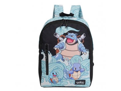 Pokemon Squirtle Evolution prispôsobiteľný batoh 42cm