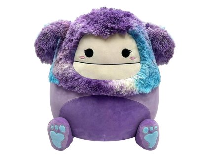 Squishmallows Fialový bigfoot Eden plyšová hračka 60cm