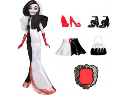 Disney Villains Cruella de Vil bábika 28cm