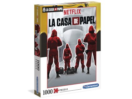 Lúpež peňazí Netflix CLEMENTONI puzzle 1000ks