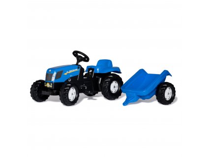 Rolly Toys rollyKid New Holland pedálový traktor s prívesom