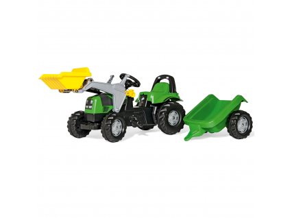 Rolly Toys Deutz-Fahr Detský traktor s prívesom