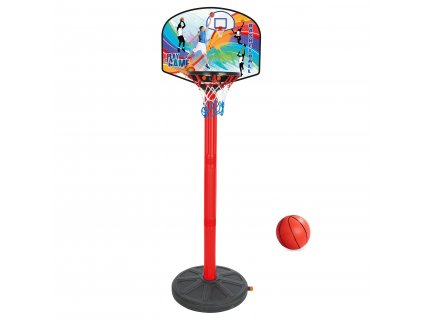 WOOPIE nastaviteľný Basketbalový kôš pre deti  od 95cm do 215 cm + lopta