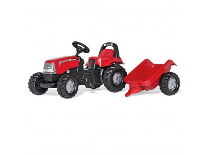 Rolly Toys rolyKid pedálový traktor Case s prívesom