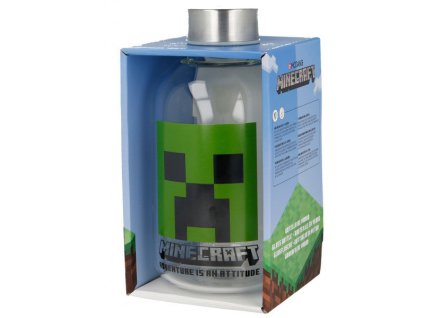 Minecraft sklenená fľaša 620ml