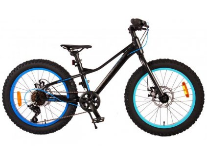 Detský bicykel 20  Volare Gradient - chlapčenský - 20 palcov - Black Blue Aqua - 6 rýchlostí - Prime Collection (6 - 9 rokov)
