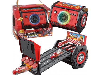 WOOPIE Surfurious 2v1 Boombox + 2 Cars slide track