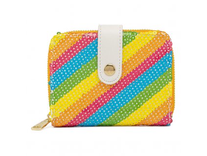 Loungefly Disney Minnie Rainbow peňaženka