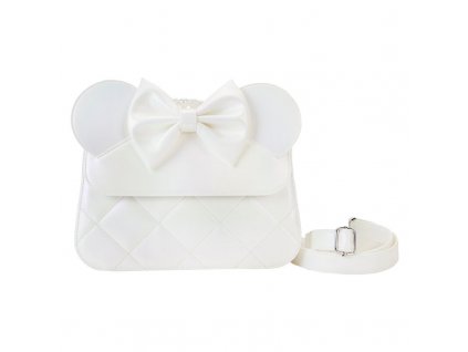 Loungefly Disney Minnie Mouse Iridescent Wedding crossbody kabelka
