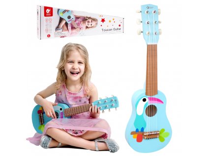 Drevená gitara CLASSIC WORLD Toucan pre deti