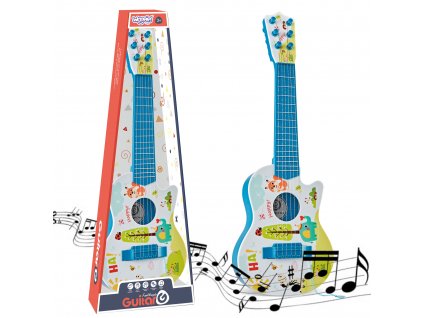 Akustická gitara WOOPIE pre deti modrá 55 cm