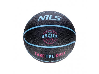 Basketbalová lopta NILS NPK271 Buzzer 7 čierna