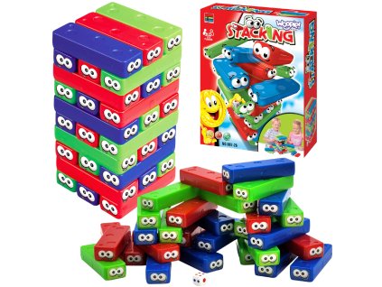 WOOPIE Puzzle Wobbly Tower Arkádová hra 4+