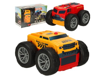 RC Revolt 2 Sided Rescue Racer modré auto na diaľkové ovládanie
