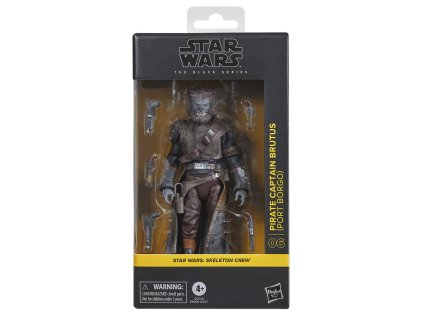 Star Wars Skeleton Crew Pirát kapitán Brutus Port Borgo figúrka 15cm