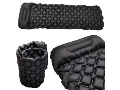 Turistická podložka carimata matrac 190x60x6cm čierna