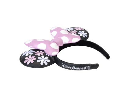 Loungefly Disney Minnie Kvetinová čelenka Rock the Dots