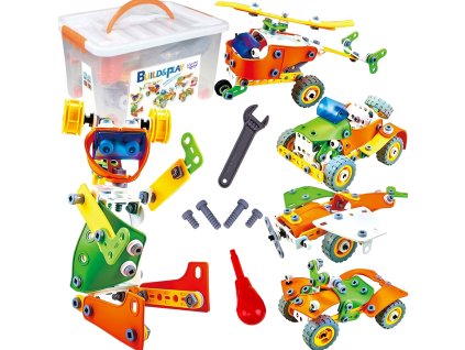 WOOPIE Stavebnica STEM Vehicles 163 ks