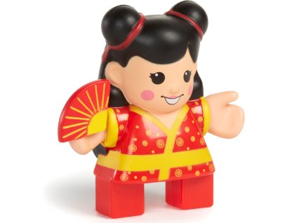 Oblátkové bloky Little Tikes figúrky Gejša