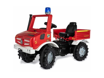 Rolly Toys Hasičské auto Unimog Mercedes Benz + kohút
