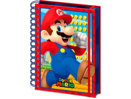 Nintendo Super Mario A5 wiro notebook