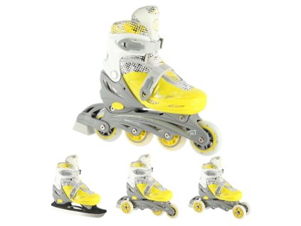 Korčule NILS Extreme NH18331 4v1 žlté (Veľkosť S(31-34))