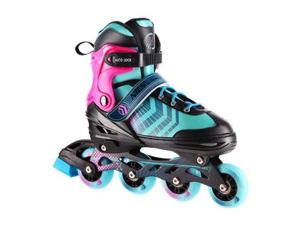 Korčule NILS Extreme NH18192A 4v1 čierno-fialové (Veľkosť S(29-33))